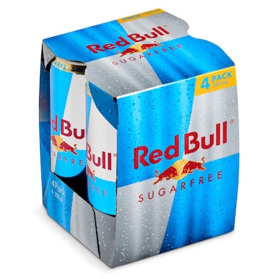 Red bull sin azúcar pack 4 x 250 ml-0 Red bull sin azúcar pack 4 x 250 ml-0