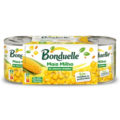 Maíz dulce Bonduelle 3 x 140 g-0