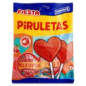 Piruletas corazón Fiesta 91 g