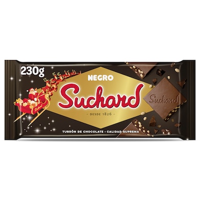 Turrón de chocolate negro Suchard 230 g-0