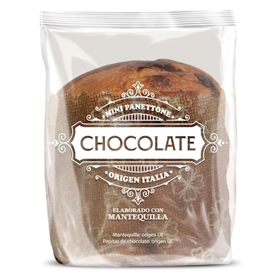 Mini panettone de chocolate El Molino de Dia 90 g-0 Mini panettone de chocolate El Molino de Dia 90 g-0