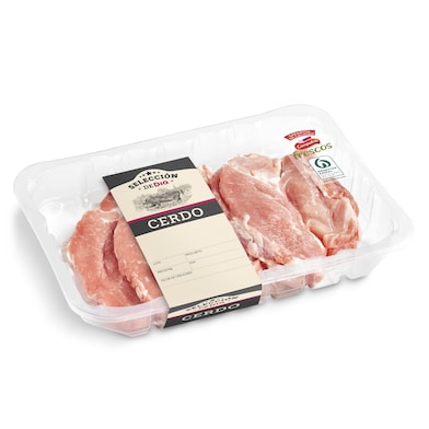Filetes de cabeza de lomo de cerdo Selección de Dia 700 g aprox.-0