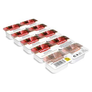 Mermelada de fresa Helios pack 10 x 25 g-0 Mermelada de fresa Helios pack 10 x 25 g-0
