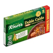 Pastillas doble caldo de carne Knorr 18 unidades