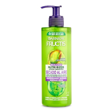 Crema nutri rizos sin aclarado Fructis 400 ml-0