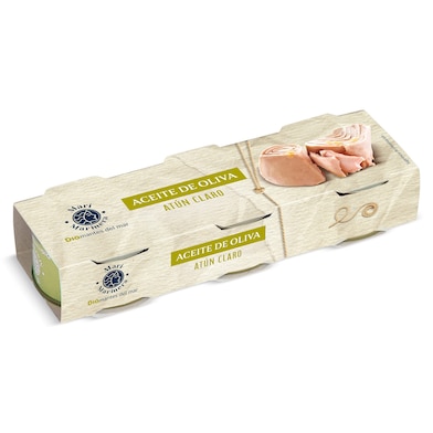 Atún claro en aceite de oliva Dia Mari Marinera 3 x 60 g-0