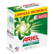 Detergente en polvo Ariel 30 lavados