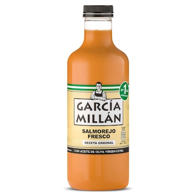 Salmorejo fresco con aceite de oliva García Millán 1 L-0