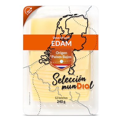 Queso edam Dia Selección Mundial 240 g-0 Queso edam Dia Selección Mundial 240 g-0