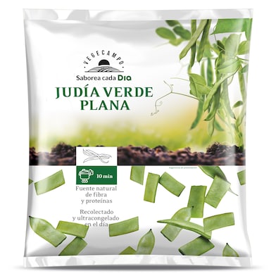 Judías verdes planas Dia Vegecampo 1 Kg-0