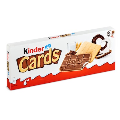 Obleas con doble relleno Kinder 128 g-0 Obleas con doble relleno Kinder 128 g-0