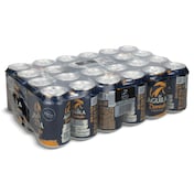 Cerveza rubia dorada El aguila pack 24 x 33 cl