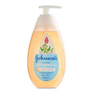 Jabón de manos líquido para niños Johnson's baby 300 ml-0