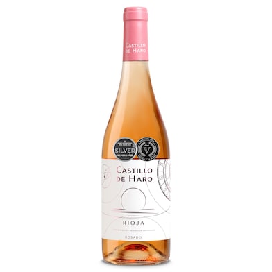 Vino rosado D.O. Rioja Castillo de Haro 75 cl-0 Vino rosado D.O. Rioja Castillo de Haro 75 cl-0