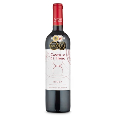 Vino tinto joven madurado D.O. Rioja Castillo de Haro 75 cl-0 Vino tinto joven madurado D.O. Rioja Castillo de Haro 75 cl-0