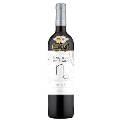 Vino tinto crianza D.O. Rioja Castillo de Haro 75 cl-0 Vino tinto crianza D.O. Rioja Castillo de Haro 75 cl-0