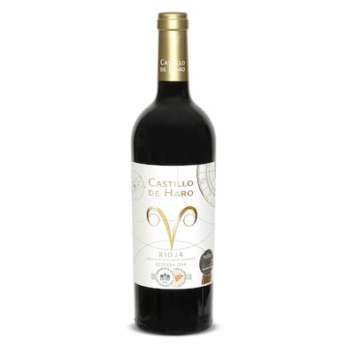 Vino tinto reserva D.O. Rioja Castillo de Haro 75 cl-0 Vino tinto reserva D.O. Rioja Castillo de Haro 75 cl-0