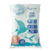 Pañales de agua bañador talla S 8-15 kg Dia Planeta Bebé 6 unidades