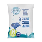 Pañales de agua bañador talla M 13-20 kg Dia Planeta Bebé 6 unidades