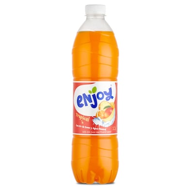 Refresco tropical sin gas Enjoy 1,5 L-0 Refresco tropical sin gas Enjoy 1,5 L-0