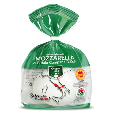 Mozzarella di bufala campana D.O.P. Dia Selección Mundial 125 g-0 Mozzarella di bufala campana D.O.P. Dia Selección Mundial 125 g-0