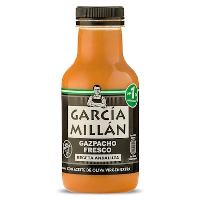 Gazpacho fresco sin gluten García Millán 330 ml-0