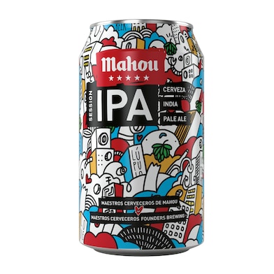 Cerveza IPA Mahou 33 cl-0 Cerveza IPA Mahou 33 cl-0