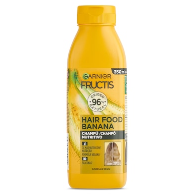 Champú hair food banana cabello seco Fructis 350 ml-0 Champú hair food banana cabello seco Fructis 350 ml-0