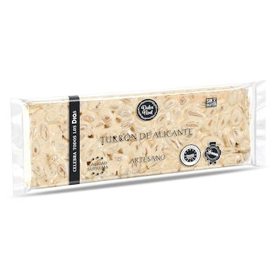 Turrón de Alicante artesano Dia Dulce Noel 220 g-0