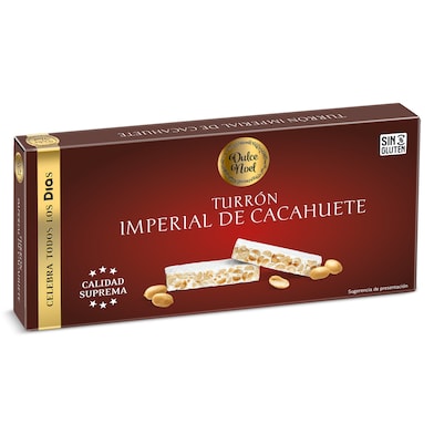 Turrón imperial de cacahuete Dia Dulce Noel 150 g-0