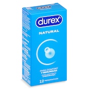 Preservativos natural comfort Durex 12 unidades