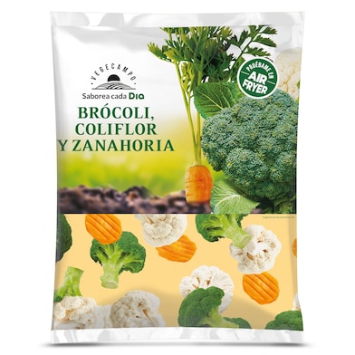 Brócoli, coliflor y zanahoria Dia Vegecampo 1 Kg-0