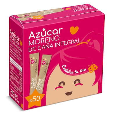 Azúcar moreno en sobres Dia 300 g-0 Azúcar moreno en sobres Dia 300 g-0