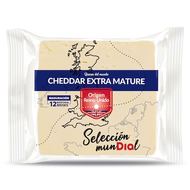 Queso cheddar madurado Dia Selección Mundial 200 g-0 Queso cheddar madurado Dia Selección Mundial 200 g-0