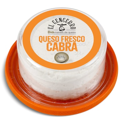 Queso fresco de cabra Dia El Cencerro 250 g-0 Queso fresco de cabra Dia El Cencerro 250 g-0
