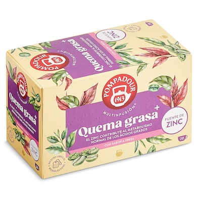 Infusión quema grasa Pompadour 20 unidades-0 Infusión quema grasa Pompadour 20 unidades-0