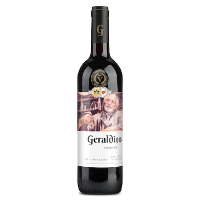 Vino tinto reserva D.O. Cariñena Geraldino 75 cl-0