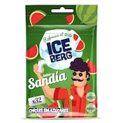 Chicles sabor sandí­a sin azúcar Iceberg de Dia 44.8 g