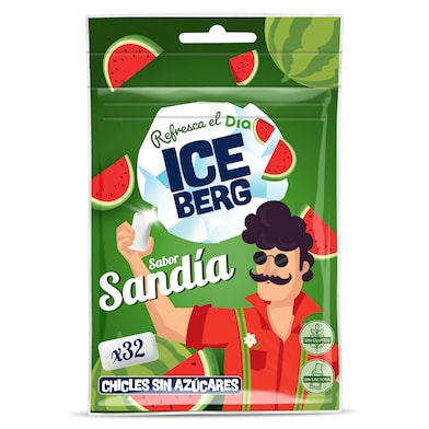 Chicles sabor sandí­a sin azúcar Iceberg de Dia 44.8 g-0