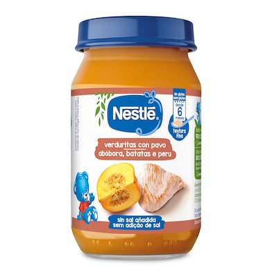 Puré de verduritas con pavo Nestlé 190 g-0