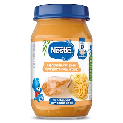 Puré de espaguetis con pollo Nestlé 190 g-0