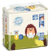 Pañales 2-5 kg talla 1 Dia Planeta Bebé 24 unidades