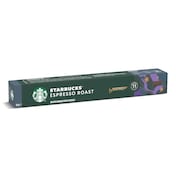 Cápsulas de café espresso ristretto Starbucks 10 unidades