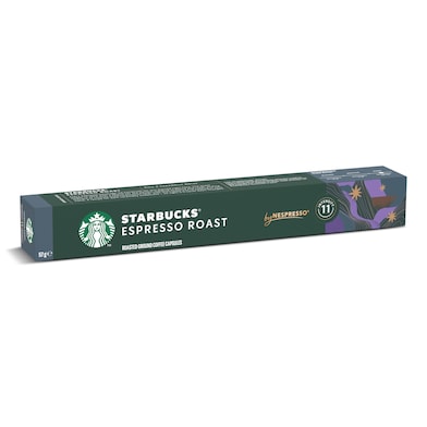 Cápsulas de café espresso ristretto Starbucks 10 unidades-0 Cápsulas de café espresso ristretto Starbucks 10 unidades-0