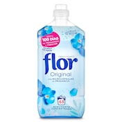 Suavizante azul Flor 63 lavados