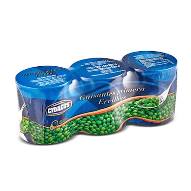 Guisantes Cidacos 3 x 120 g-0