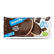 Tortitas de arroz integral con chocolate negro 0% azúcares Bicentury 130 g