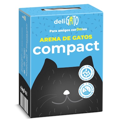 Arena para gatos compacta Dia Deligato 4 Kg-0 Arena para gatos compacta Dia Deligato 4 Kg-0