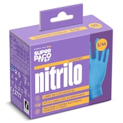 Guantes nitrilo desechables talla S/M Dia Super Paco 20 unidades
