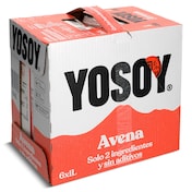 Bebida de avena Yosoy pack 6 x 1 L